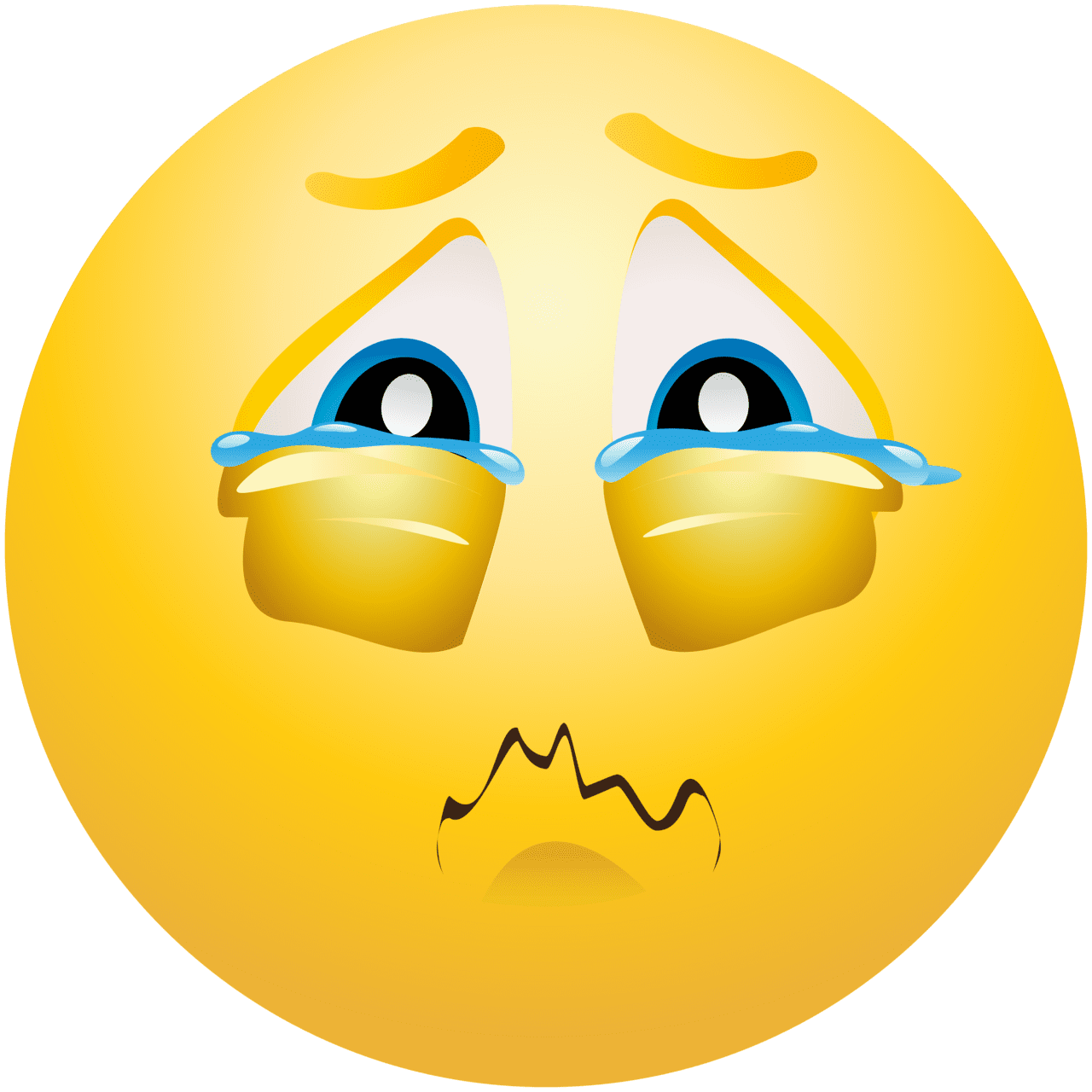 Crying emot best clipart free