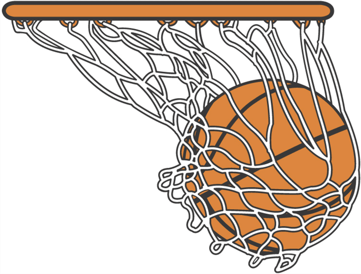 Basketball goal boys canton high school clipart vector