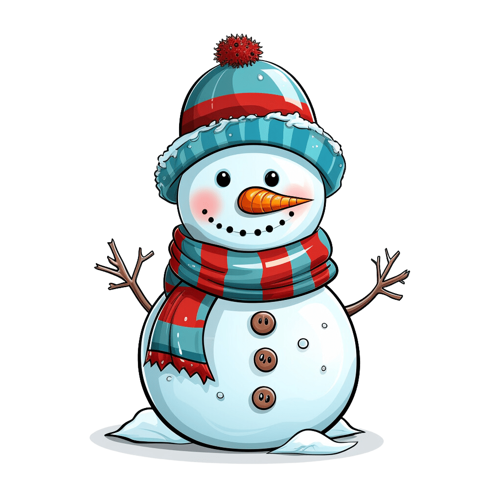 Pictures of christmas snowman clipart