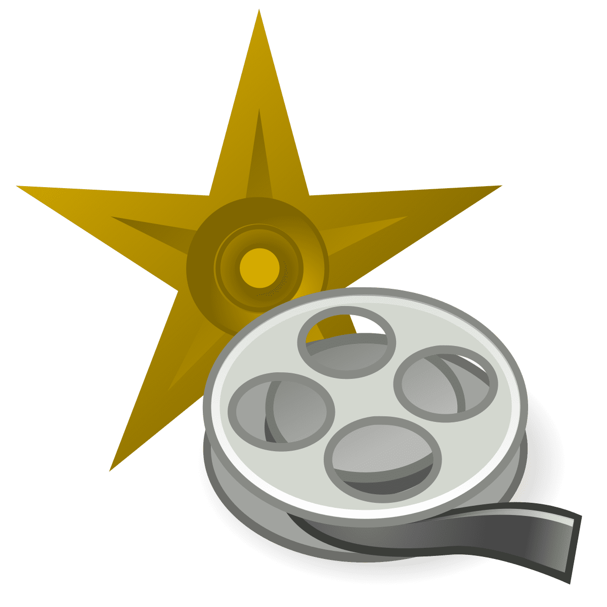 Film award stub clipart clip art