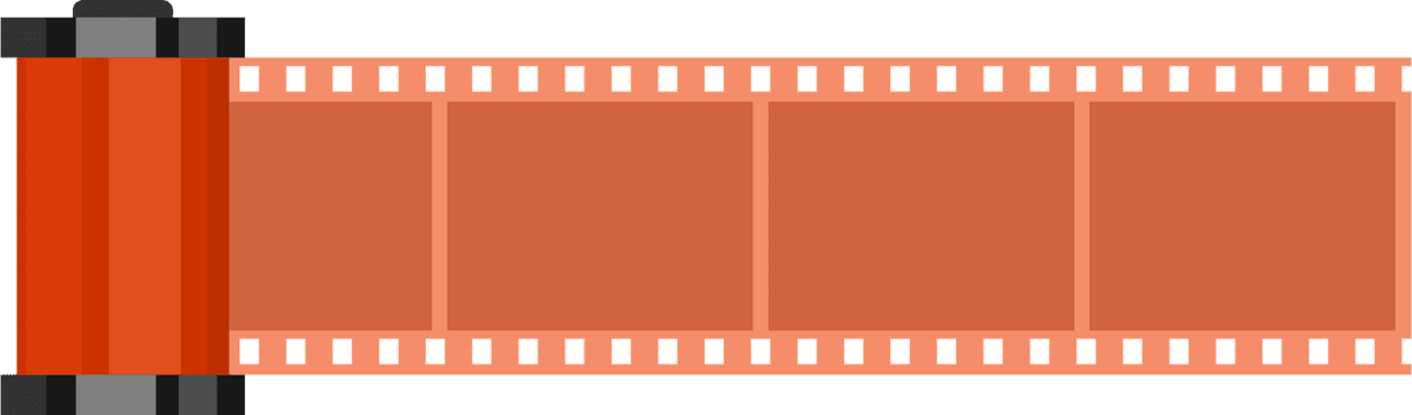 Film reel roll vector clipart images 2