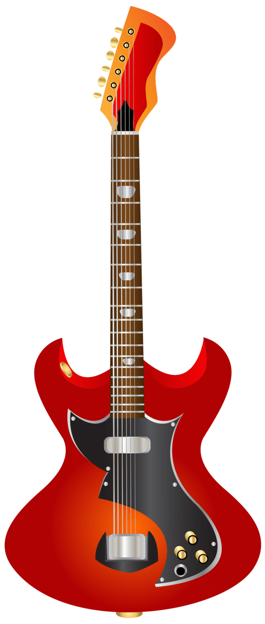 Electric guitar clipart best free 2