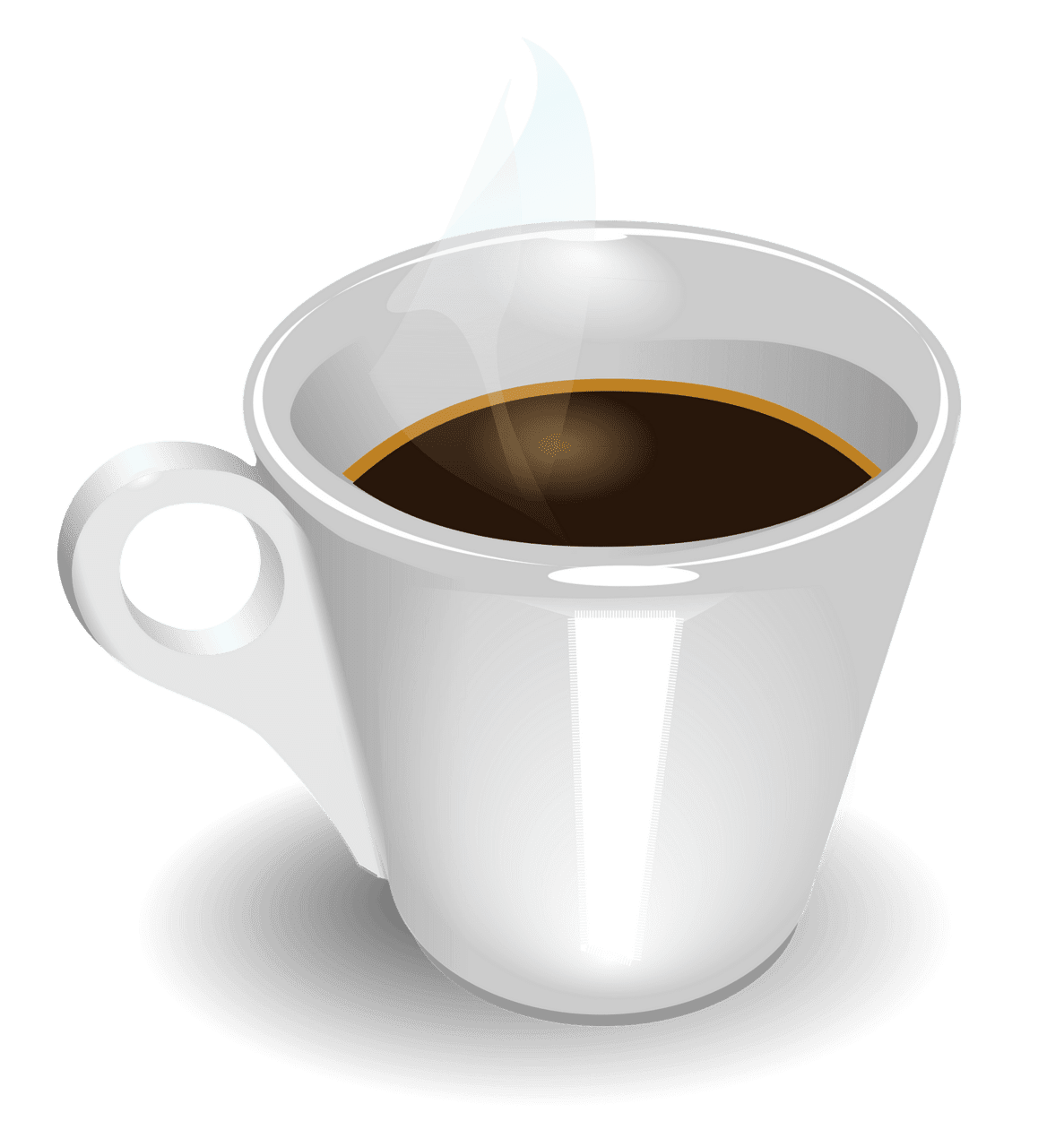 Coffee mug of vector clipart images 2