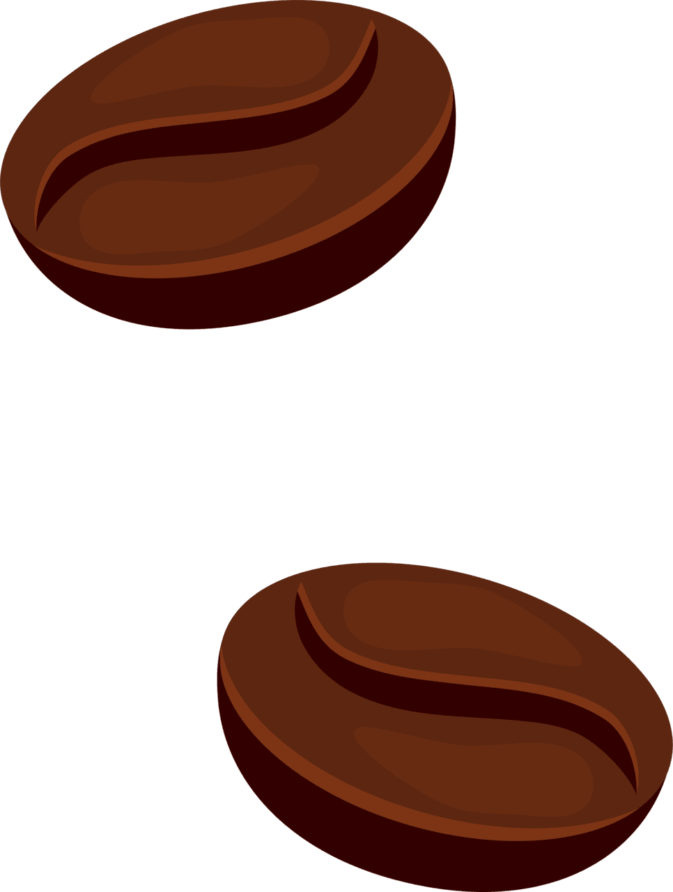 Coffee beans vector clipart