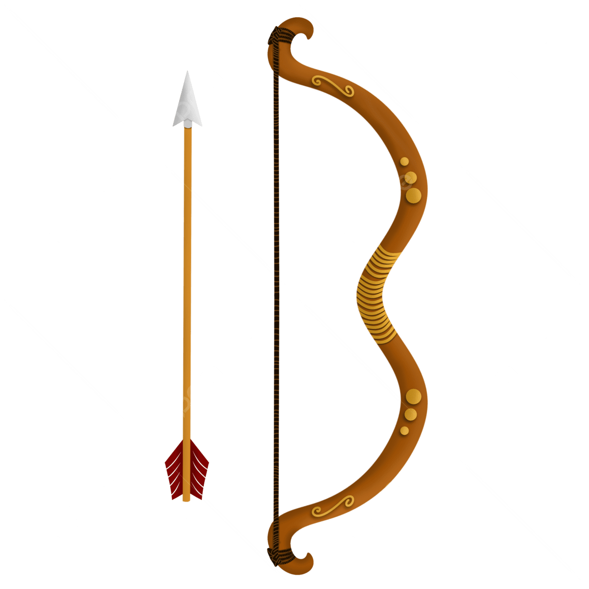 Bow arrows clipart hd arrow weapon medieval tools and image for