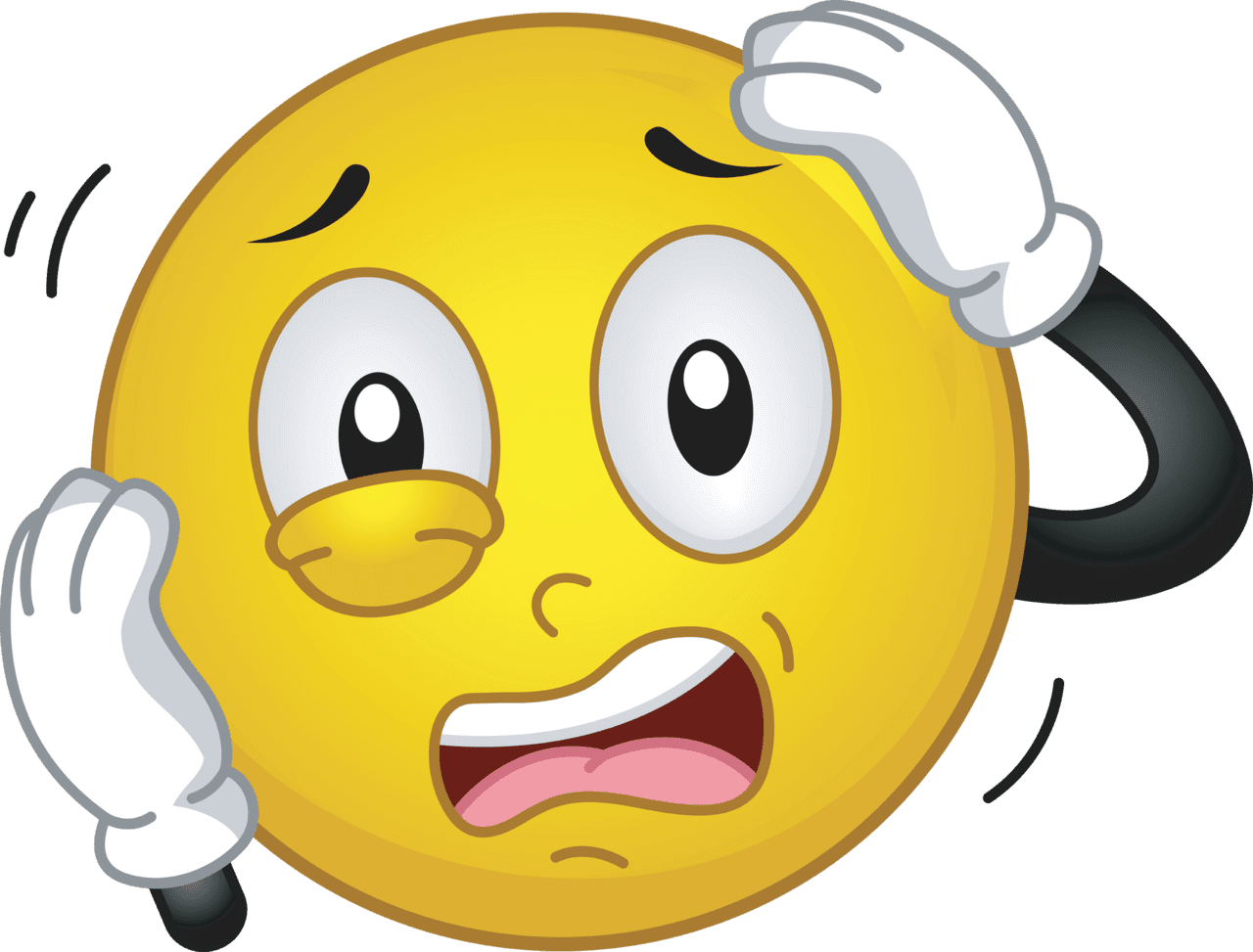 Confused cartoon face cliparts co clipart image with no background