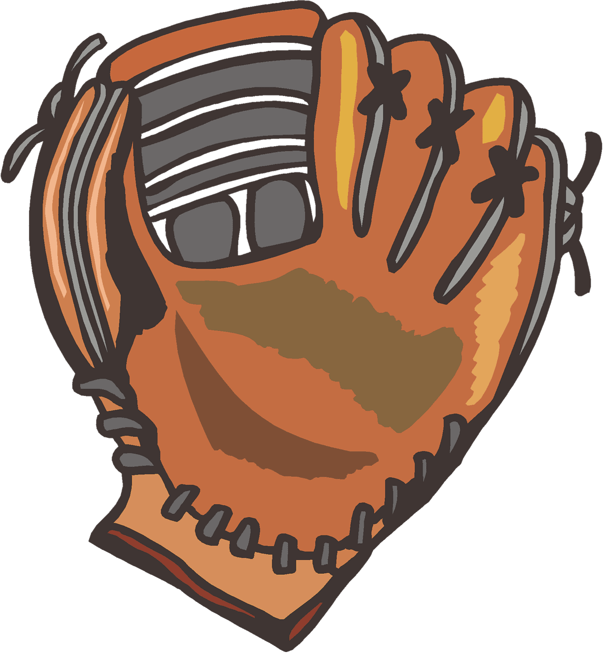 Baseball glove sport image clipart