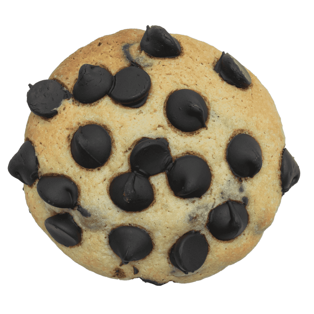 Chocolate chip cookie stoned chunky chronic guru clipart picture