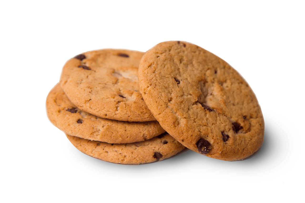 Chocolate chip cookie new approaches to improve the properties of conventional dough and cookies obtained by printing italian food tech clipart image