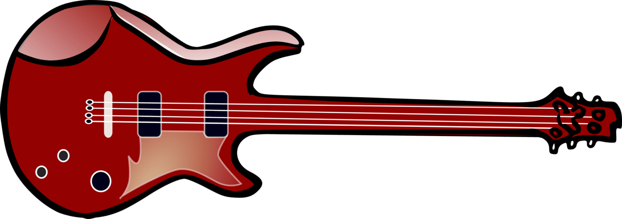 Electric guitar clipart picture 2