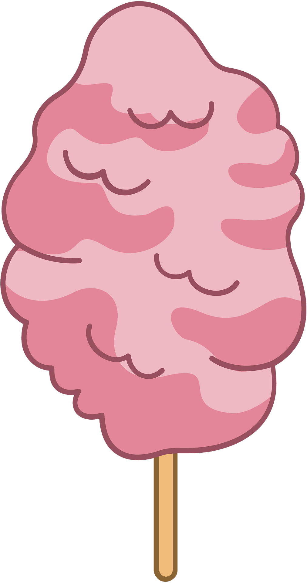 Cotton candy vector clipart images 8