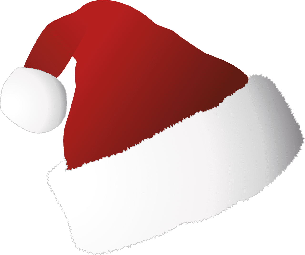 Christmas hat santa claus cap vector clipart images