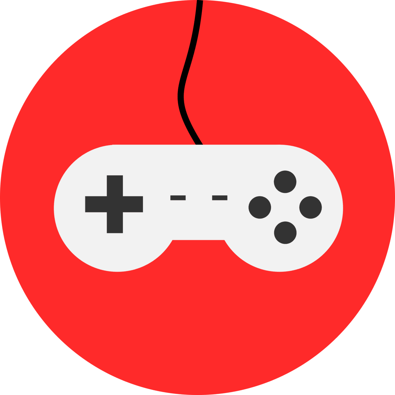 Video game controller clipart logo 2