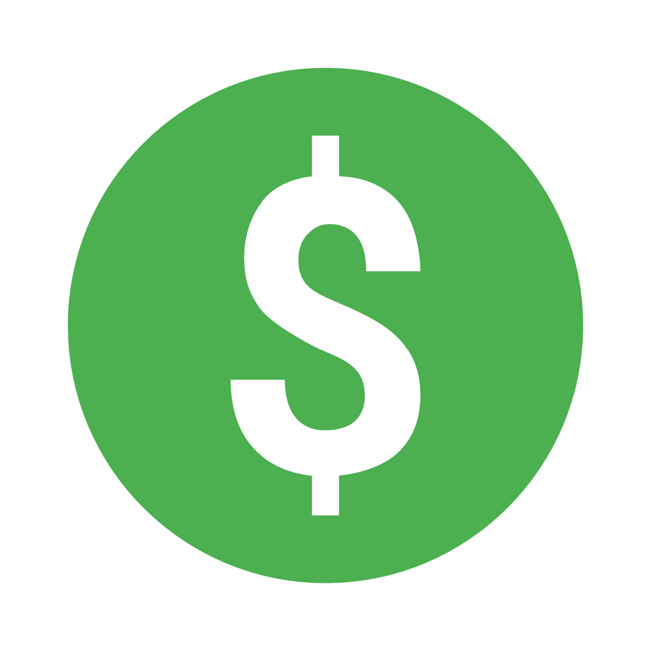 Dollar symbol sign image size clipart 3