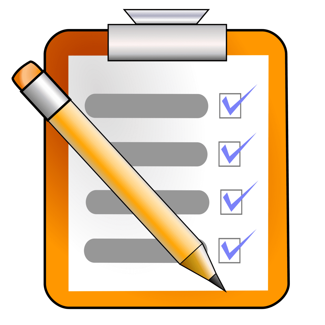 Check list clipart clip art