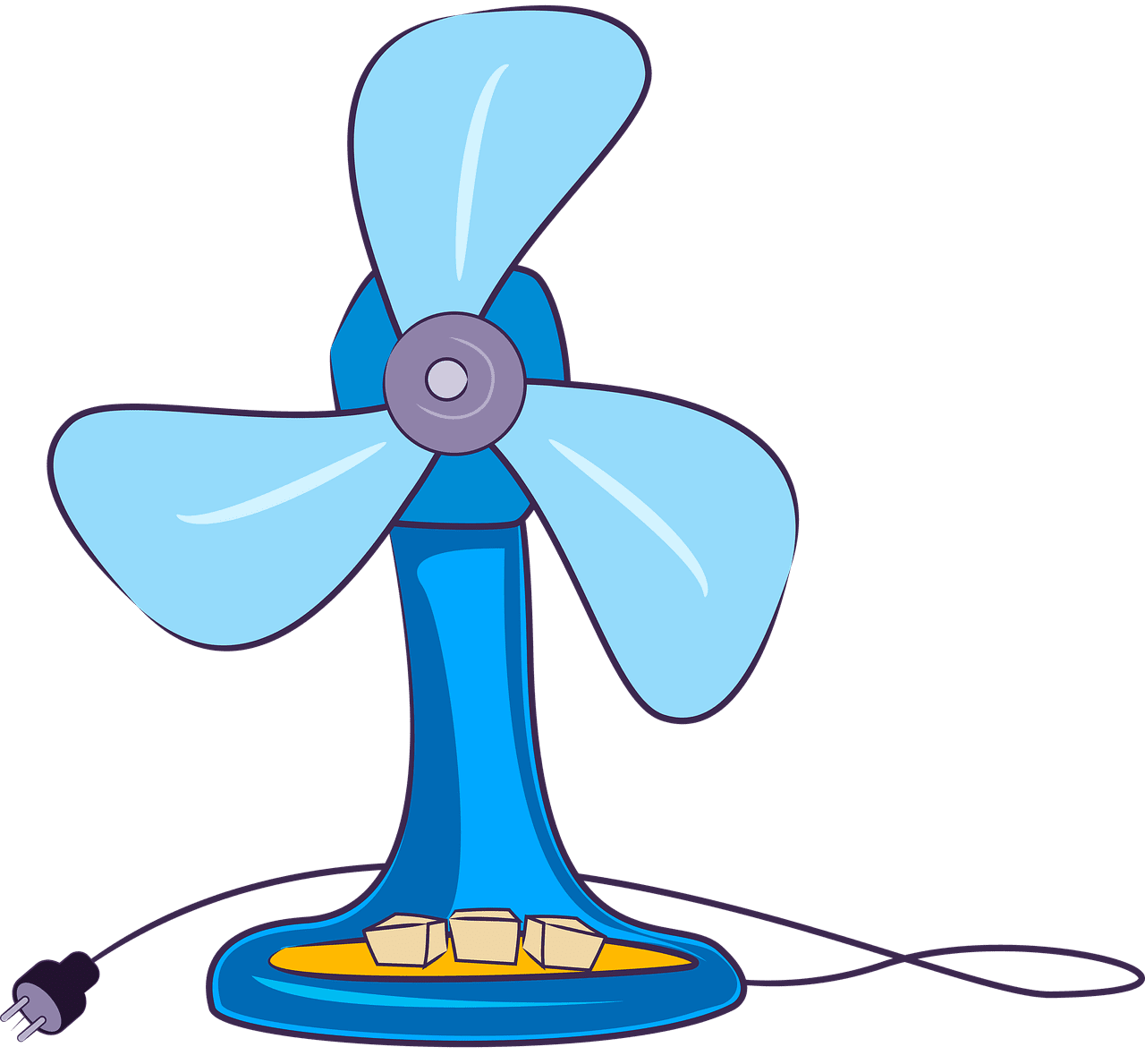 Fan appliance home image clipart