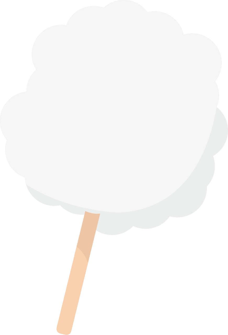 Cotton candy vector clipart images 5