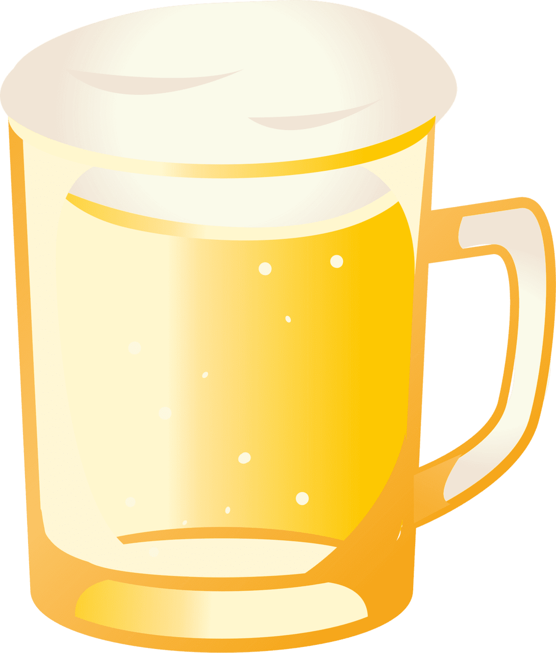 Beer mug vector clipart images 4