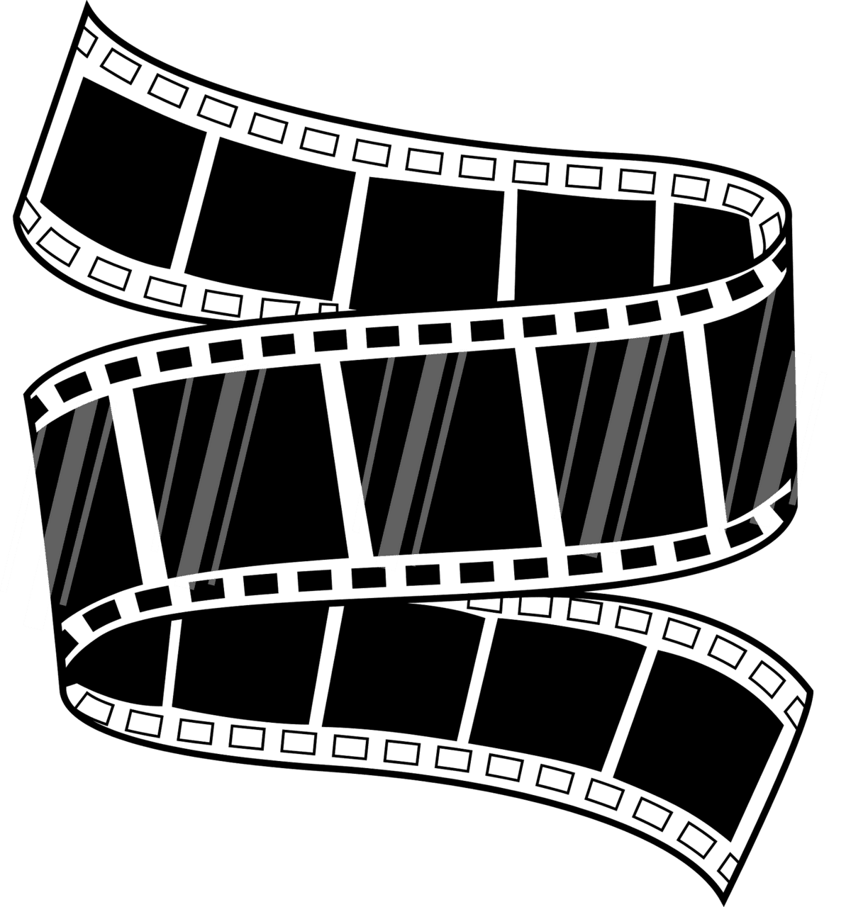 Film tape vector clipart images