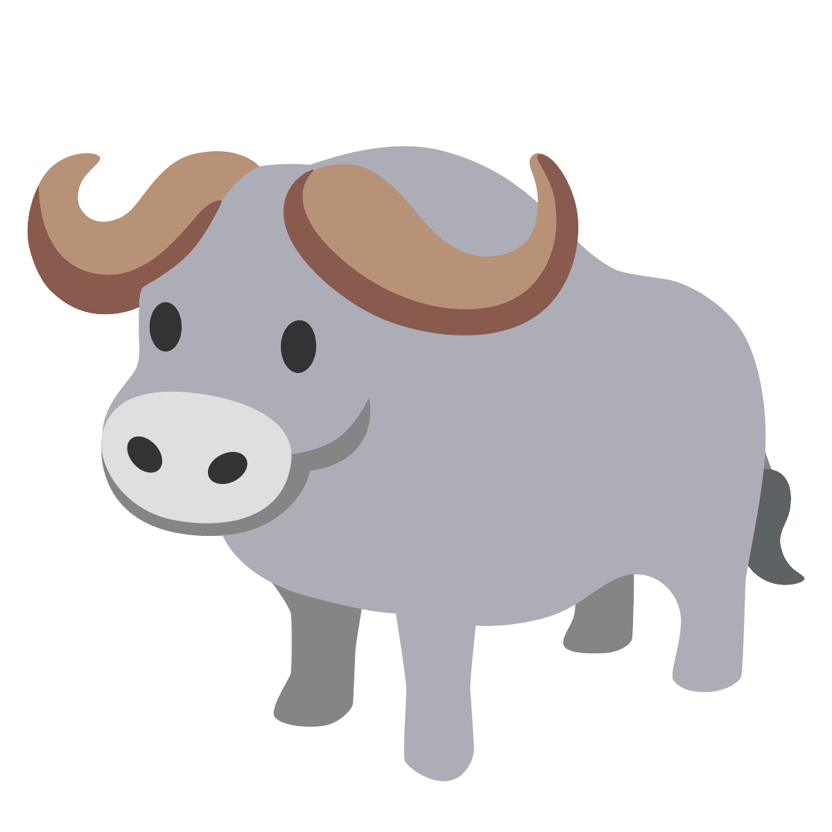 Buffalo clipart vector