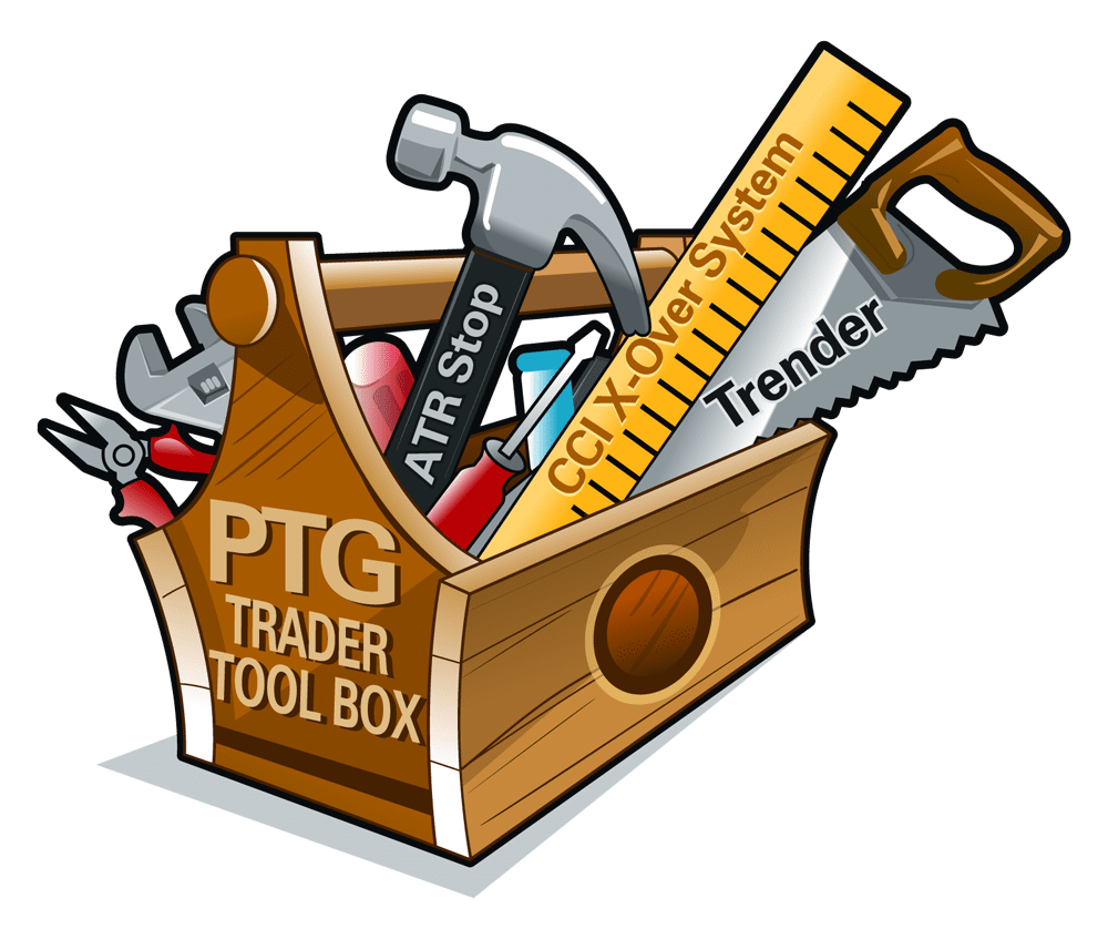 Tools toolbox ptg trader tool box lease to own polaris trading group for and futures traders clipart clip art