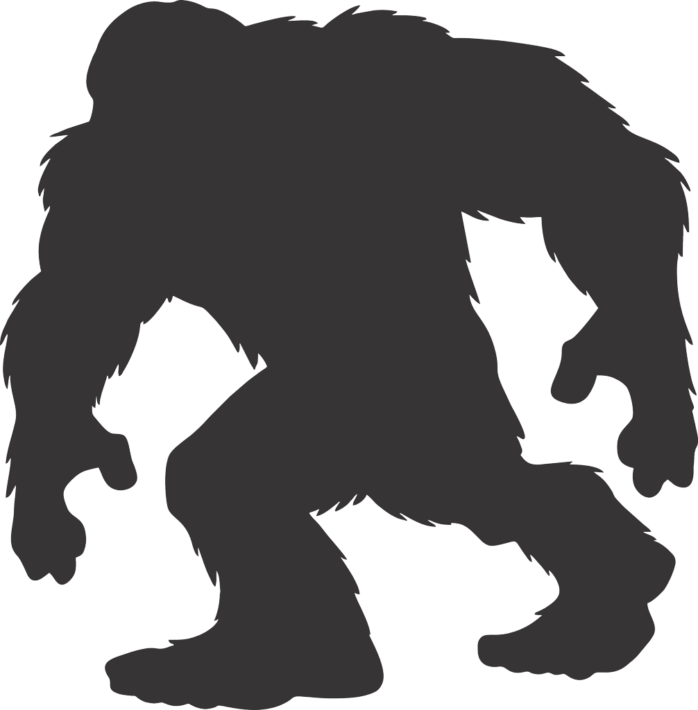 Bigfoot about clipart clip art