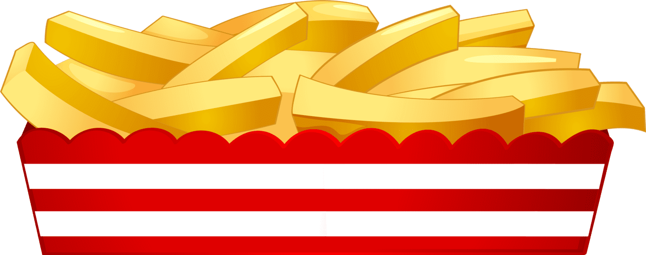 French fries image size clipart 2