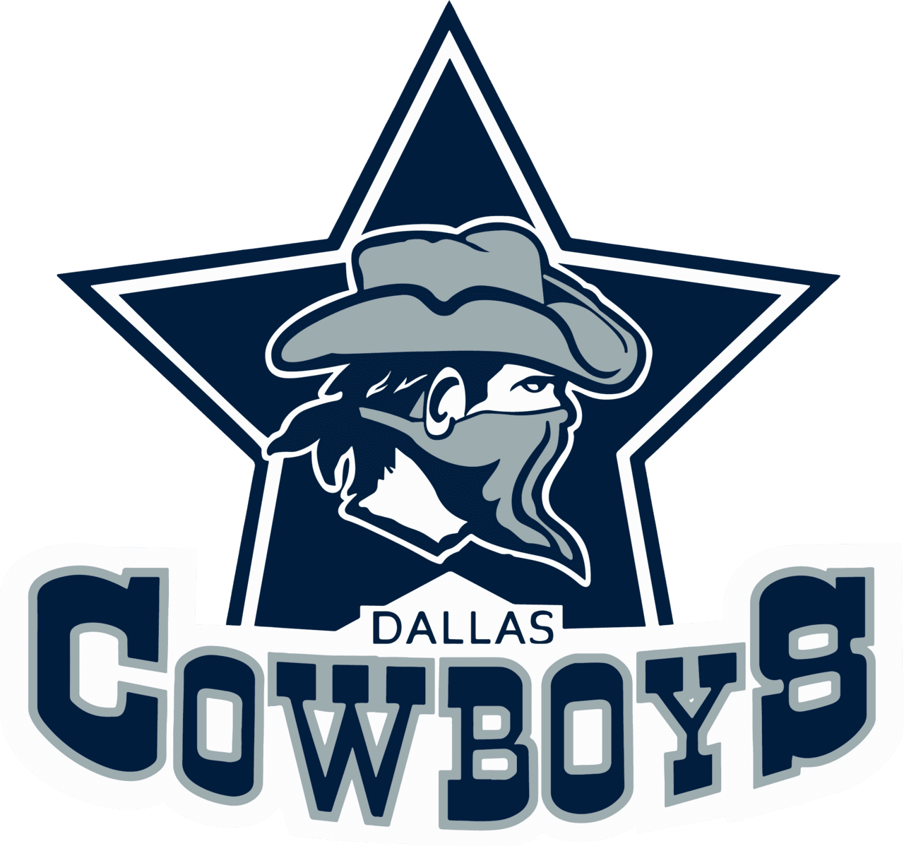 Dallas cowboys clipart vector 2