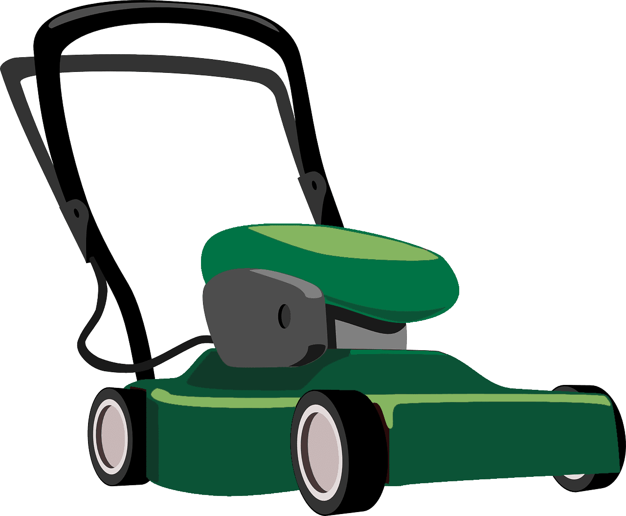Grass mowing call for lawn mower clipart large size image