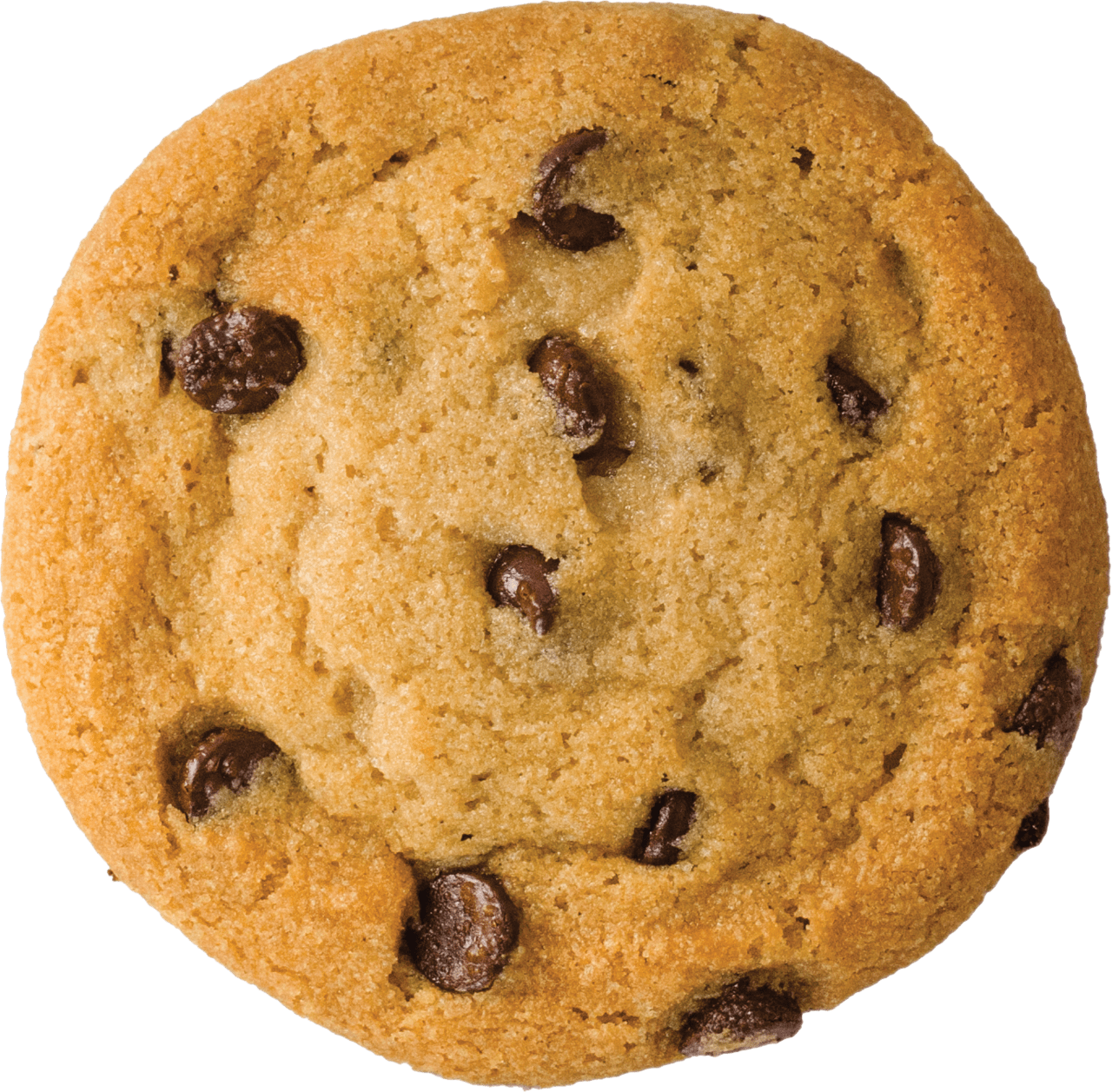 Chocolate chip cookie image size clipart 2