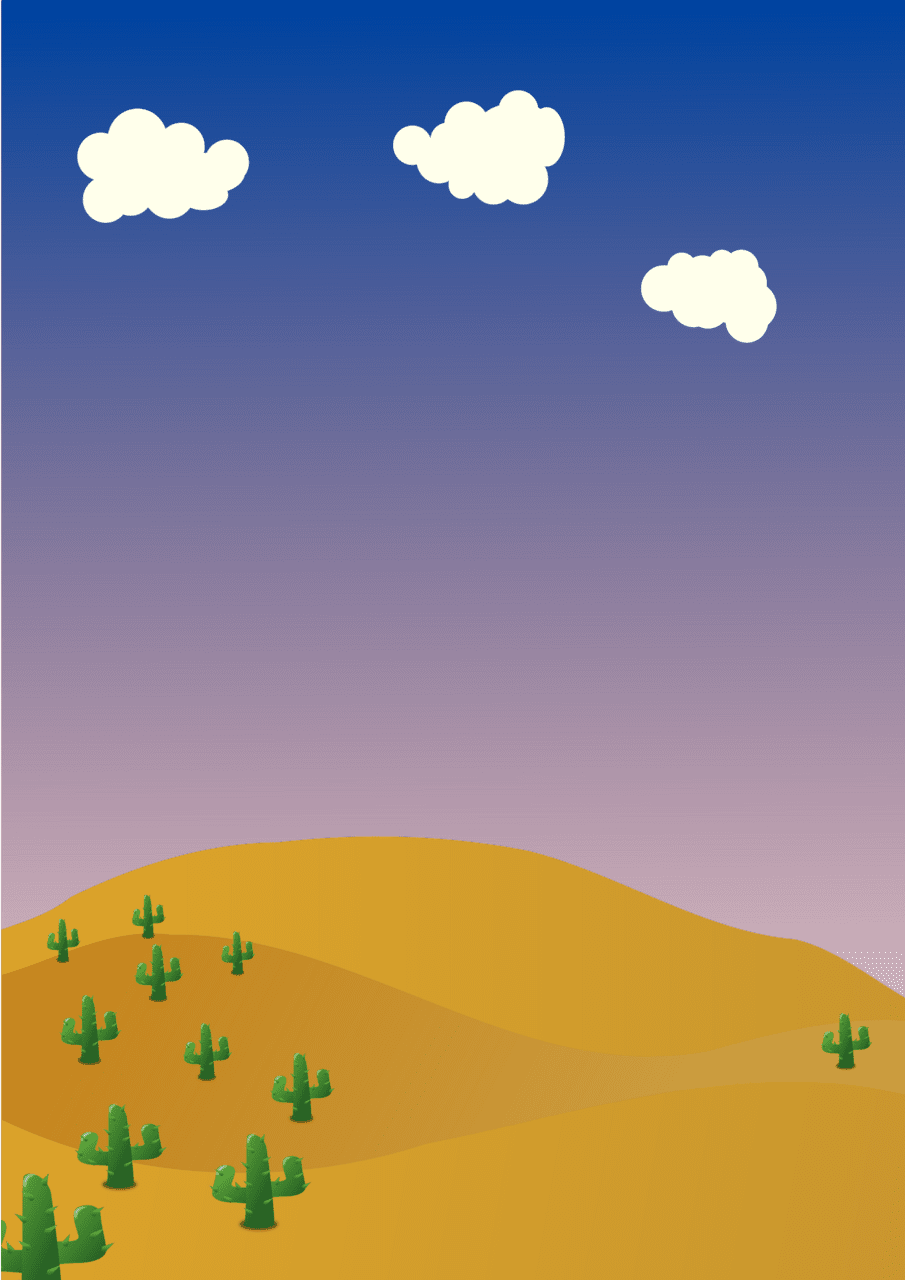 Desert background clipart 2