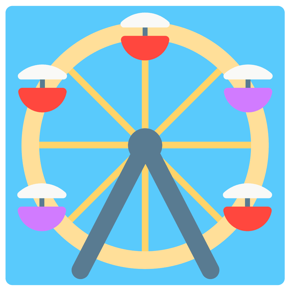 Ferris wheel emoji clipart photo