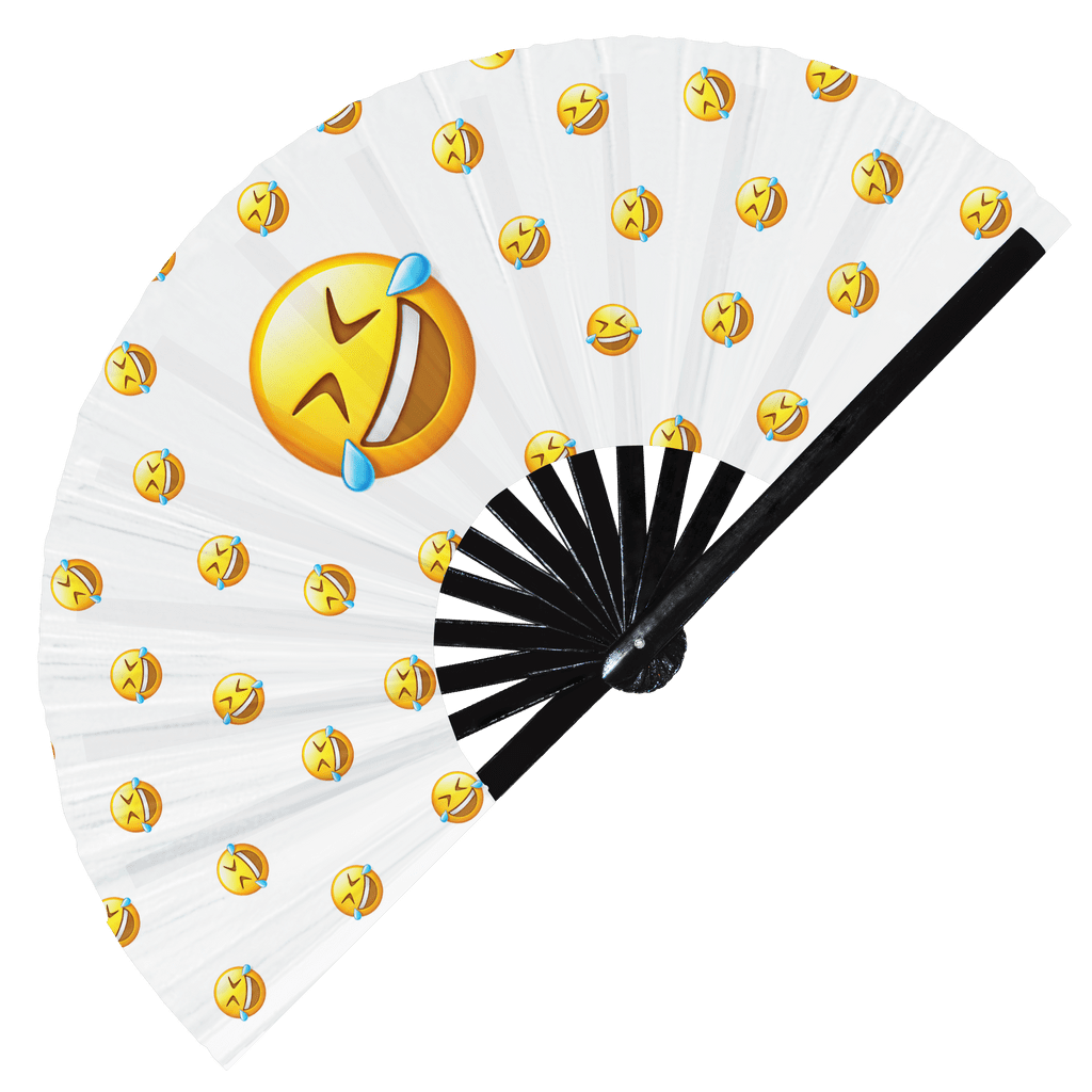 Fan emoji bamboo hand clipart logo