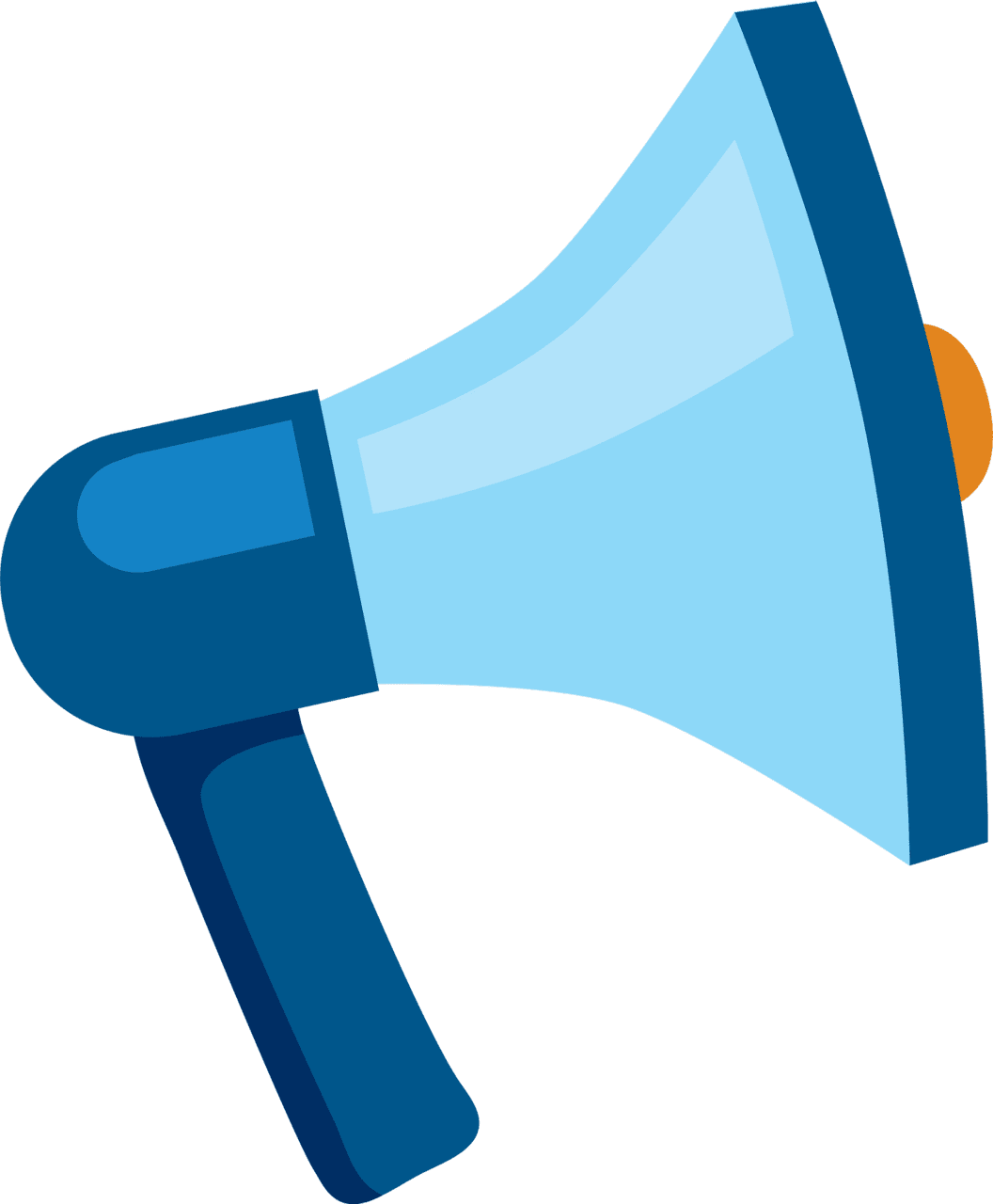 Cheer megaphone vector clipart images 3