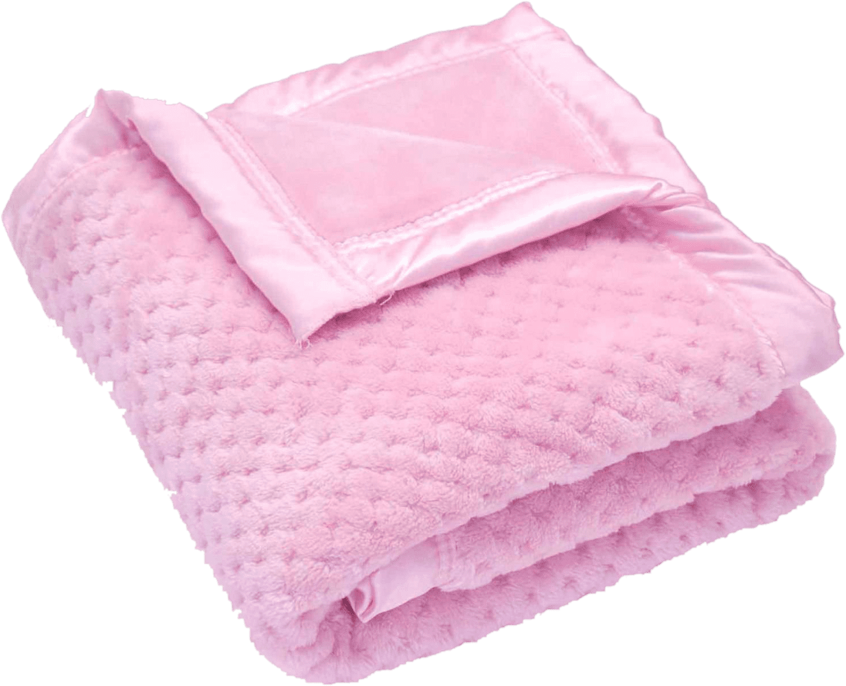 Baby pink blanket image clipart