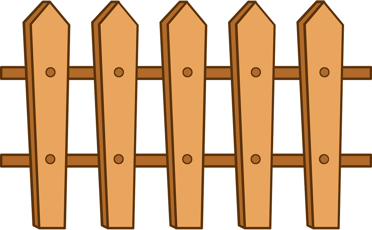 Fence vector clipart images 2