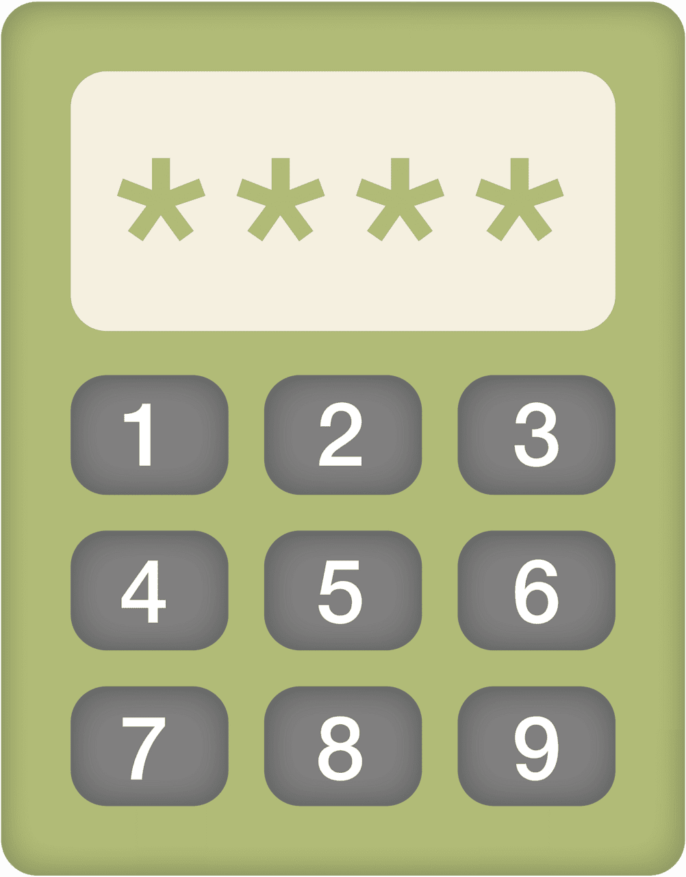 Calculator vector clipart images 9