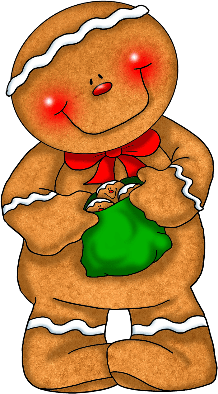 Christmas cookie pin page clipart logo 3