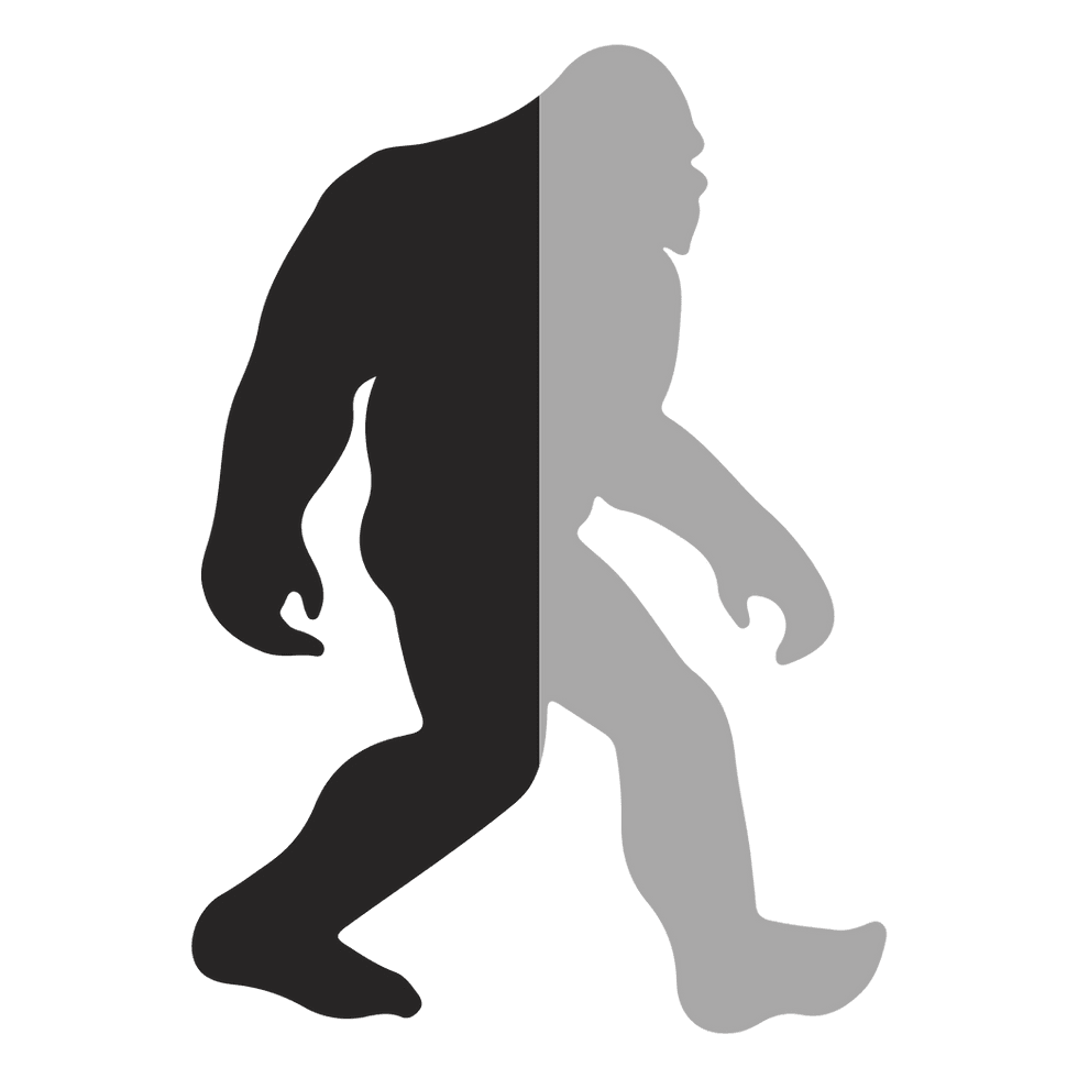 Bigfoot home clipart vector