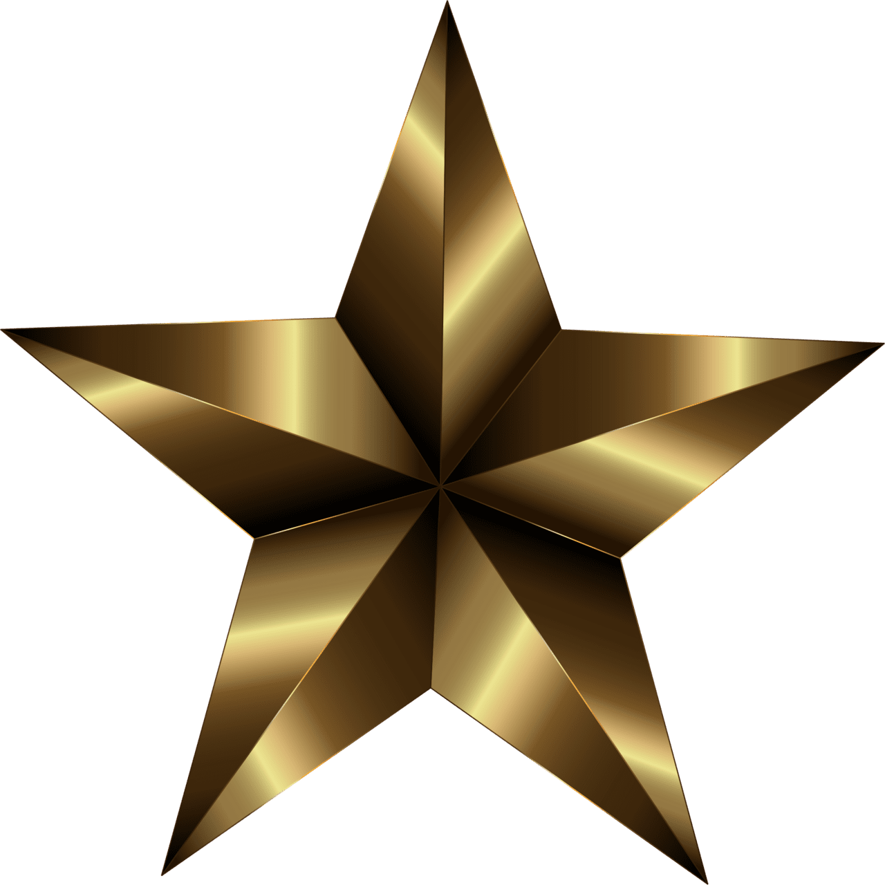 Christmas star prismatic clipart logo