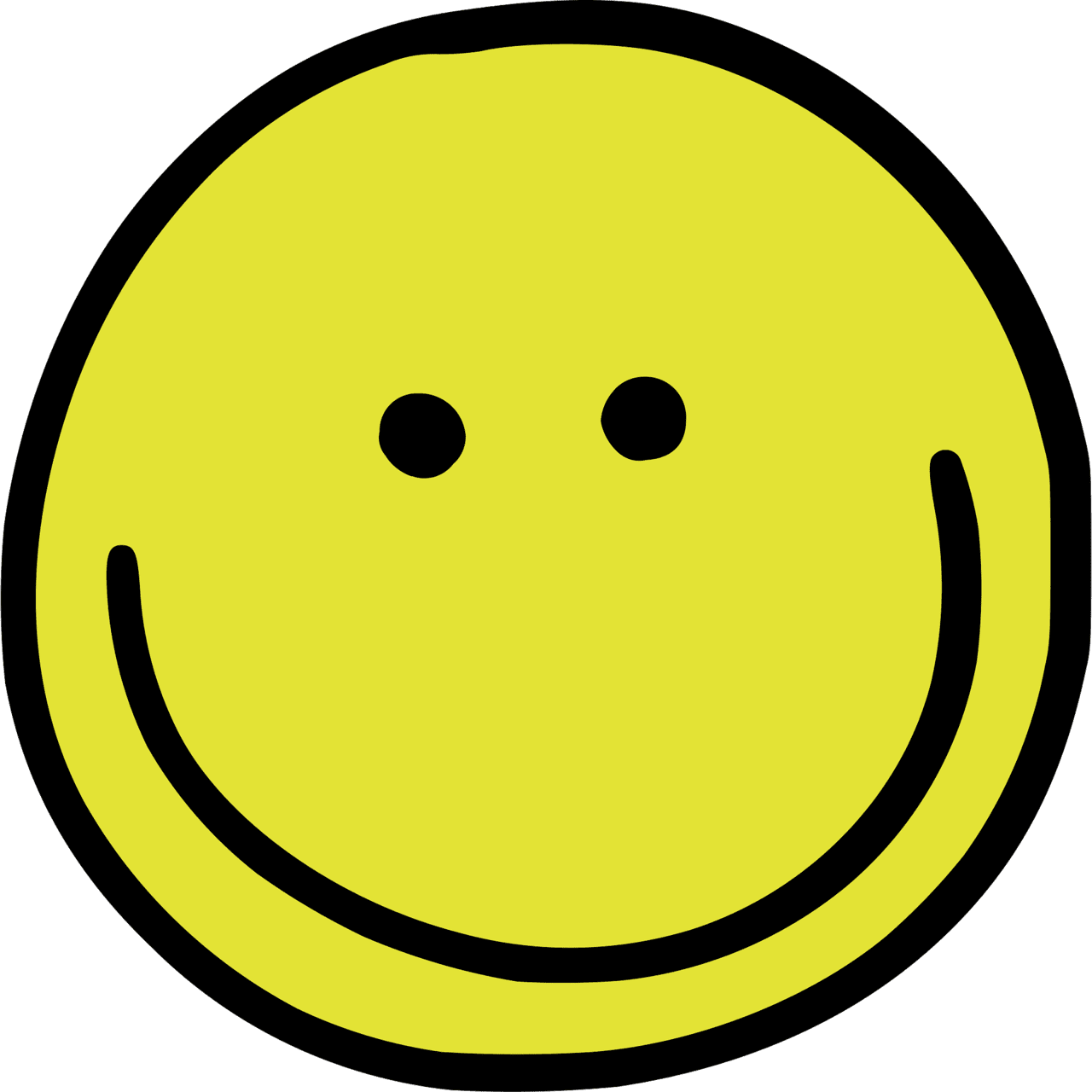 Smiling face emoji vector clipart images