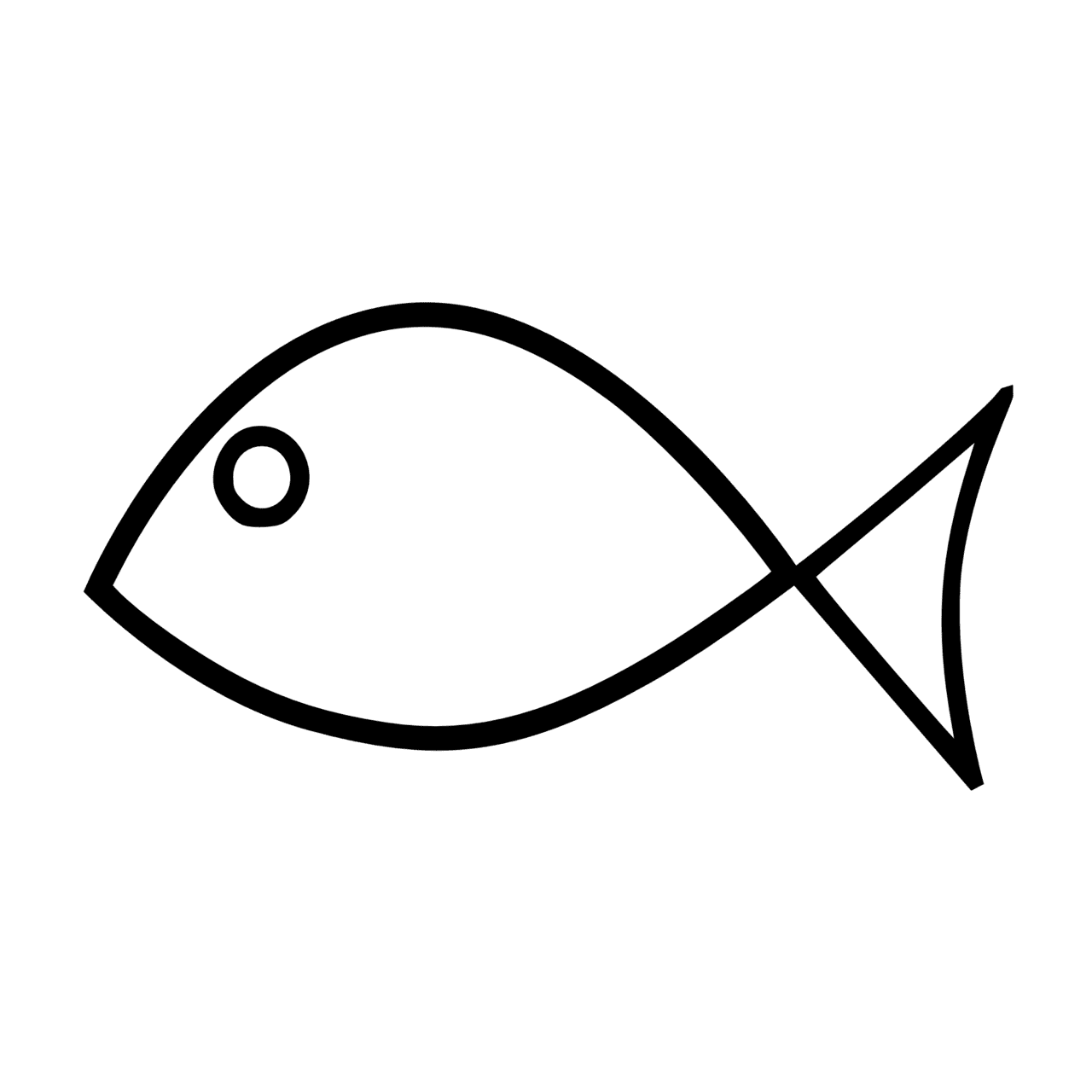 Black white fish and drawings images clipart