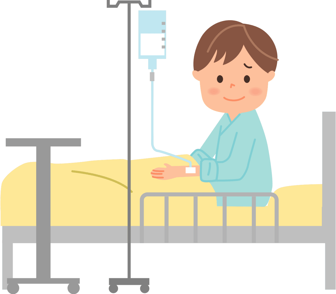 Hospitalized hospital clipart images