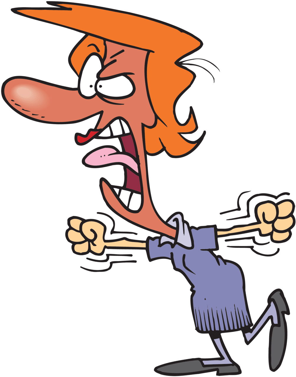 Angry pin page clipart clip art