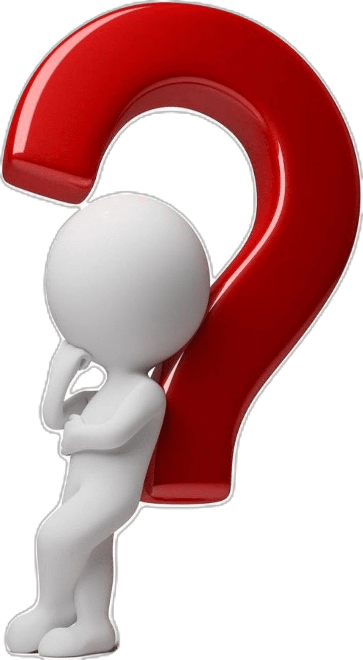 Questioning pin page clipart vector 2