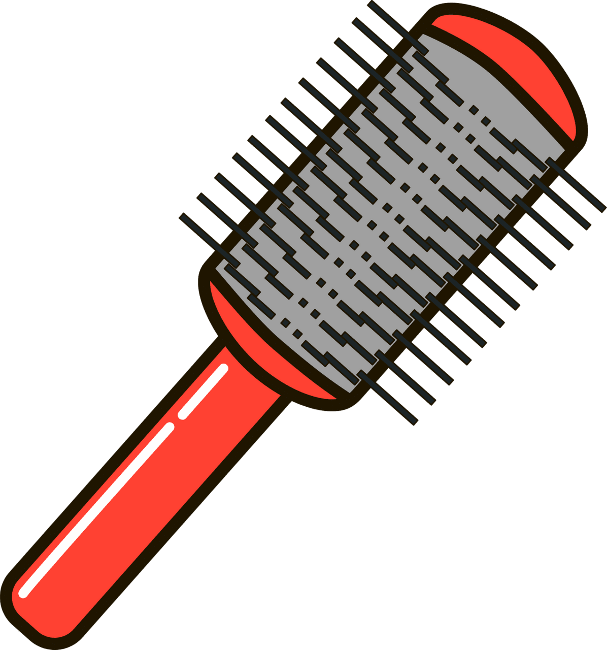 Brush hair clipart images