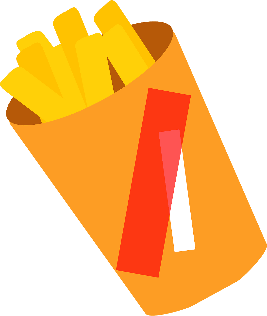 French fries vector clipart images 4