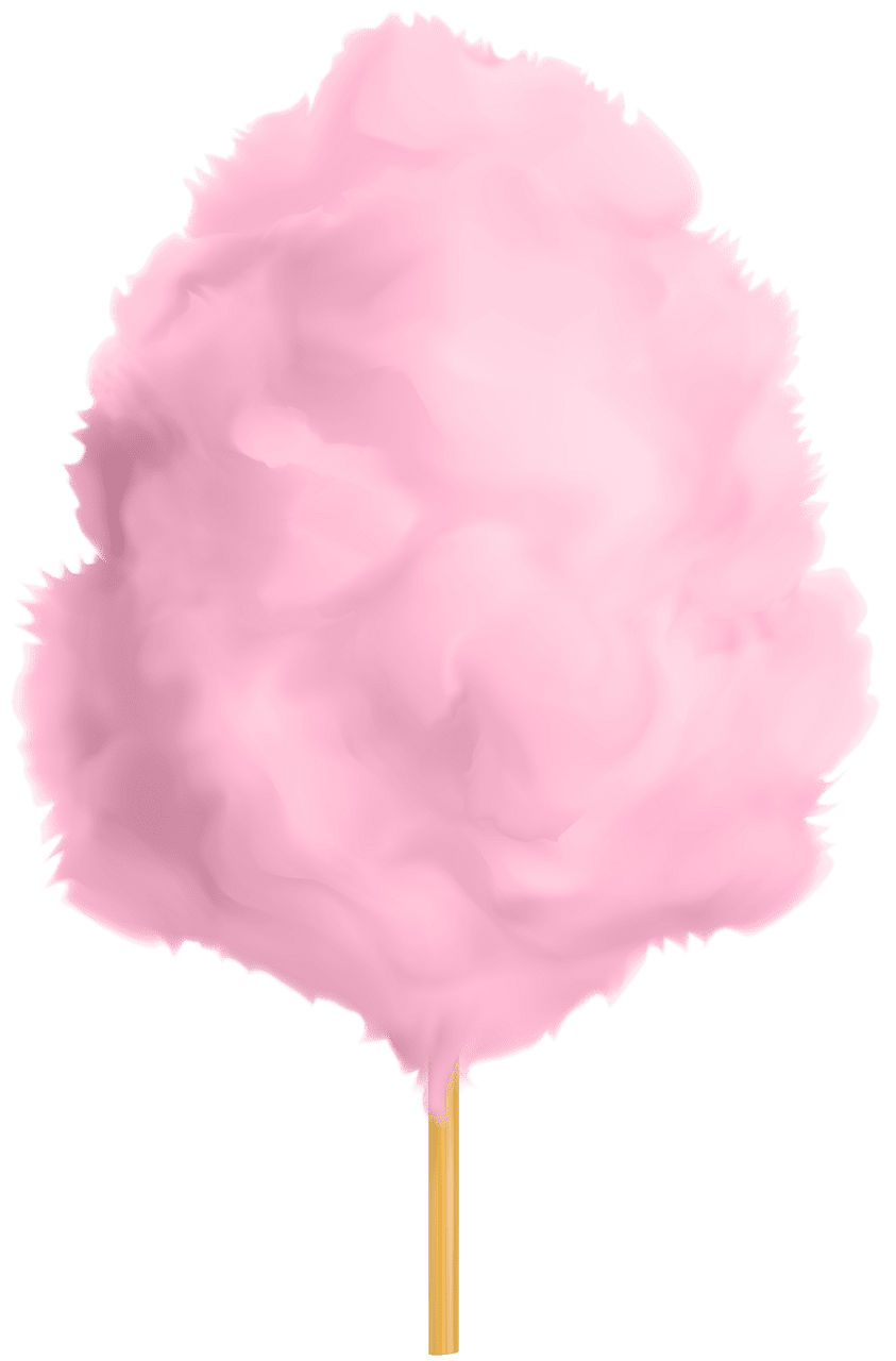 Cotton candy clipart image high quality images and