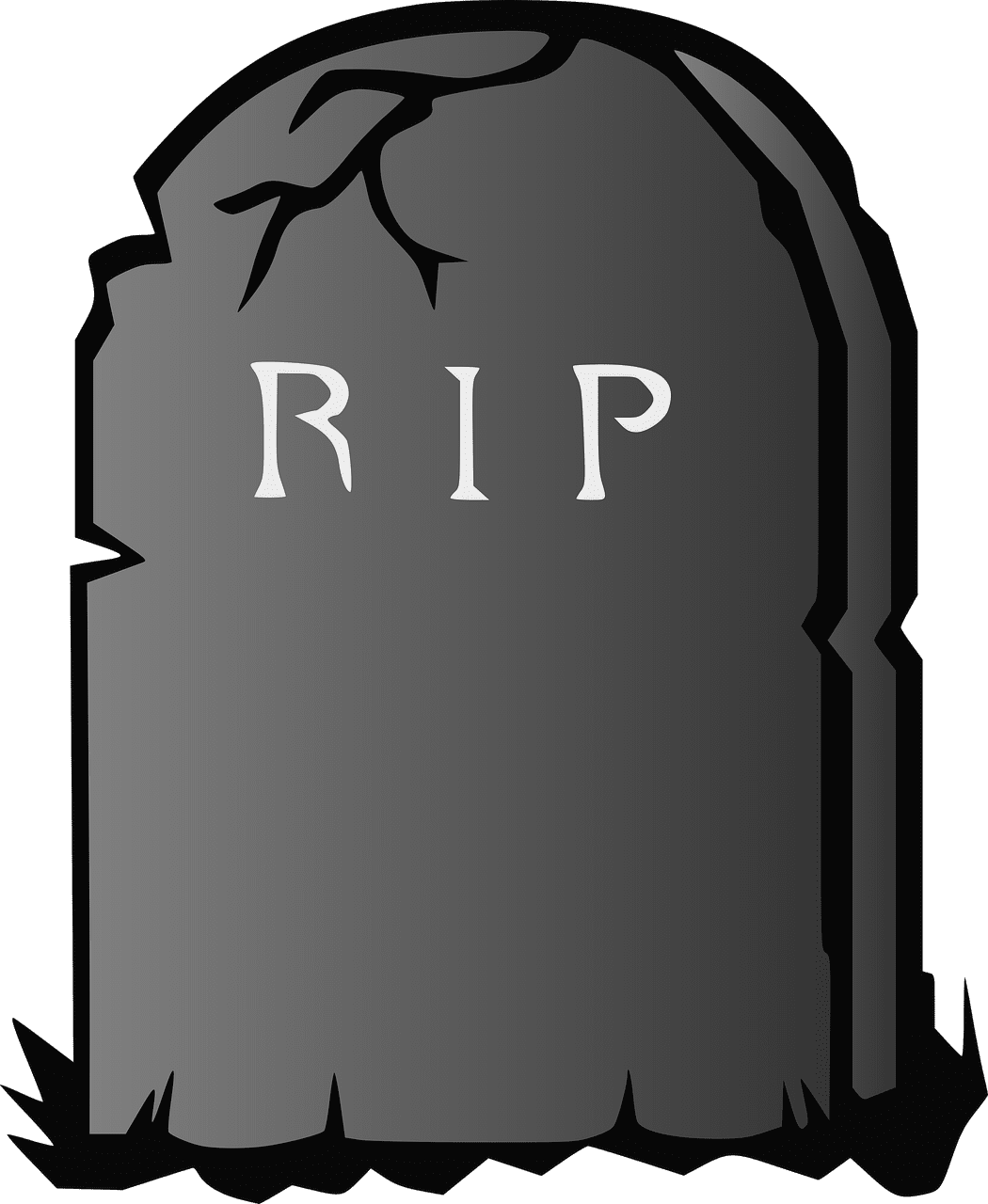Tombstone grave yard headstone image clipart