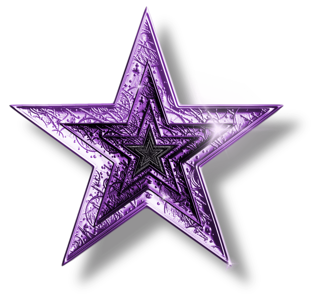 Christmas star pin page clipart logo 2